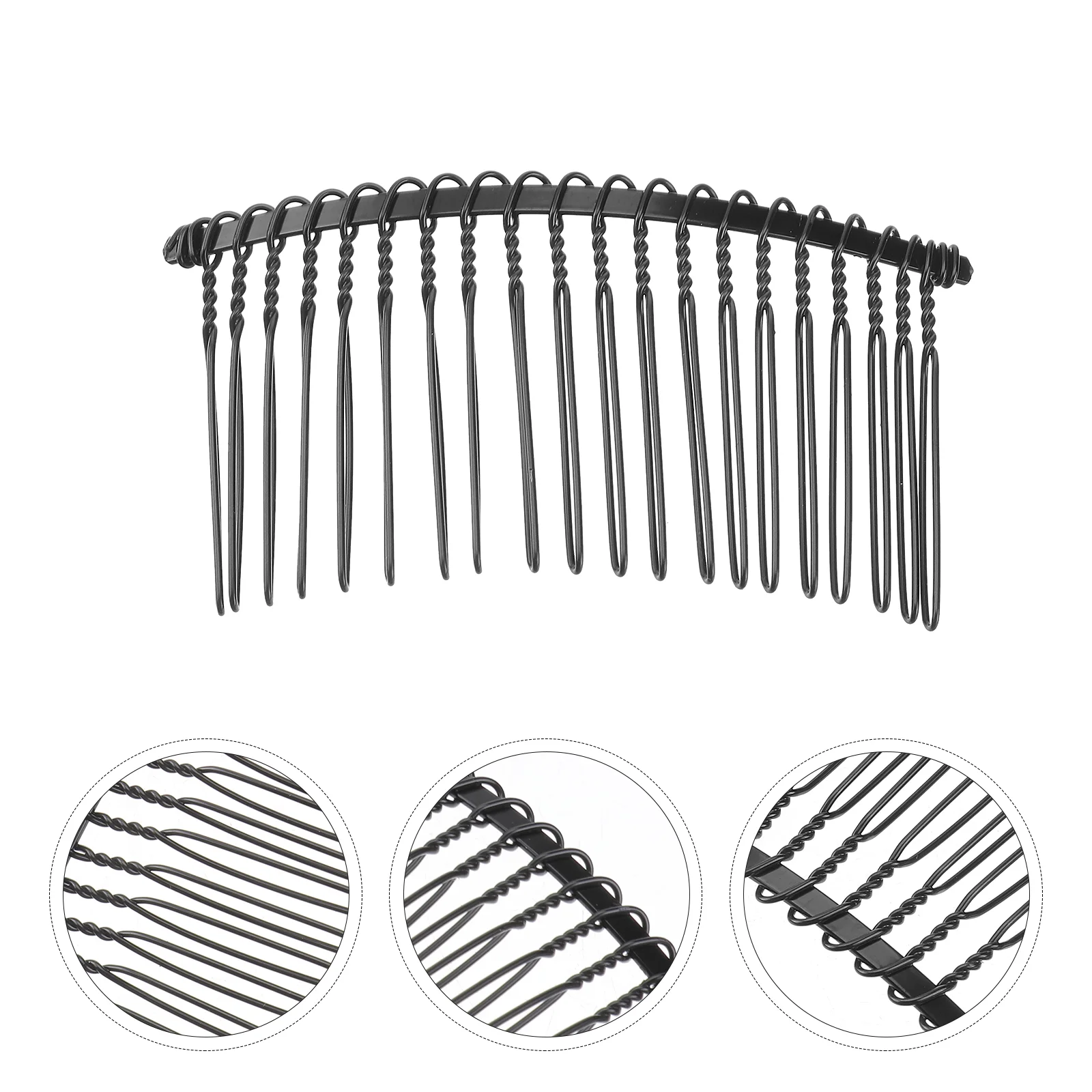 

10 Pcs Bridal Hair Accessories for Women Comb Pin Clip Combs Clips Simple Vintage Bride