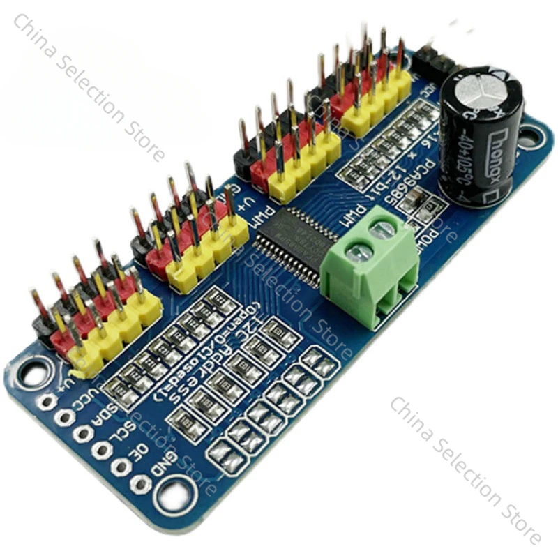 16 PWM Servo Actuator Driver Board Robot Controller IIC Interface Driver Module PCA9685