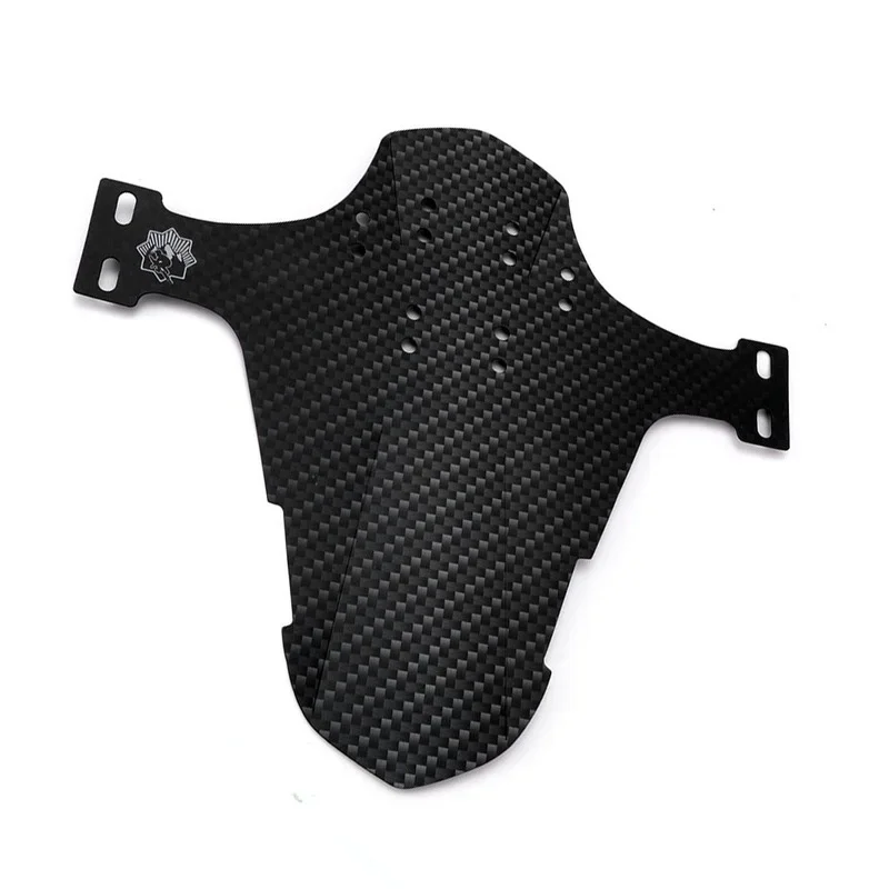 1Pcs Mountain Bike Mudguard 3D Carbon Fiber Twill MTB Fender Front/Rear Tire Wheel Universal Suitable for Disc Brake Bicycle