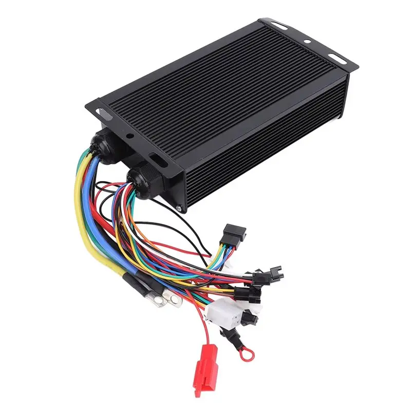 AT43-Electric Bike Controller 72V 80A 5000W Electric Scooter Parts Speed Motor Controller