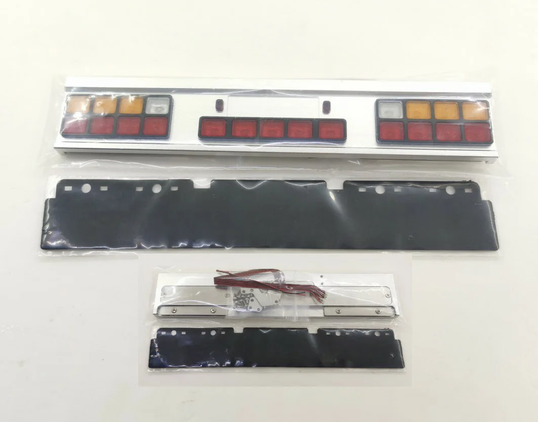 high quality CNC Aluminum alloy taillight PCB light for tamiya 1/14 RC truck 56319 56330 scania actros man Modification DIY