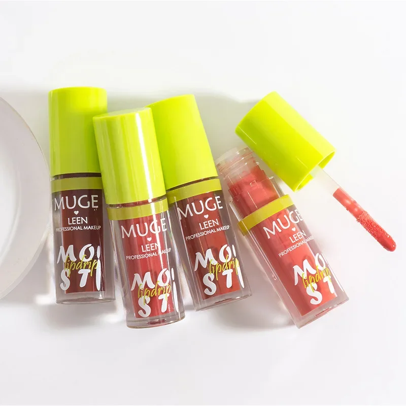 Fat lip glaze, lip oil, moisturizing, moisturizing, fading lip lines, non-stick cup, not easy to fade lipstick
