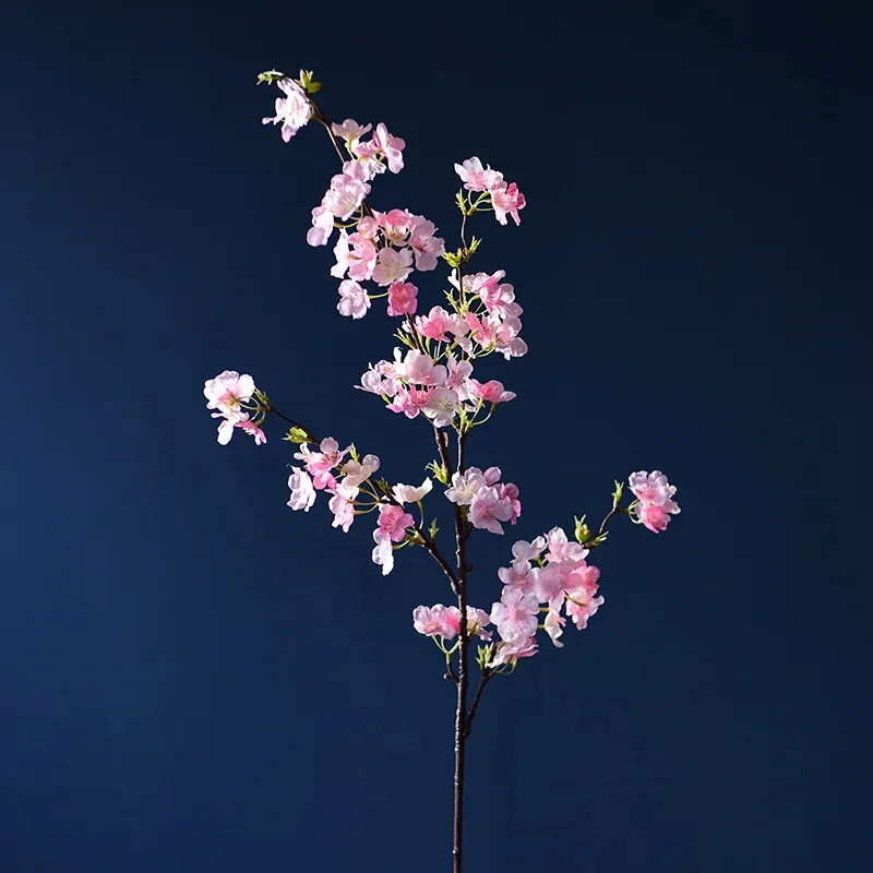 Picture 7: Artificial Cherry Blossom Branches, Silk-Like Plastic Flowers for Wedding Arch, Party & Home Decoration