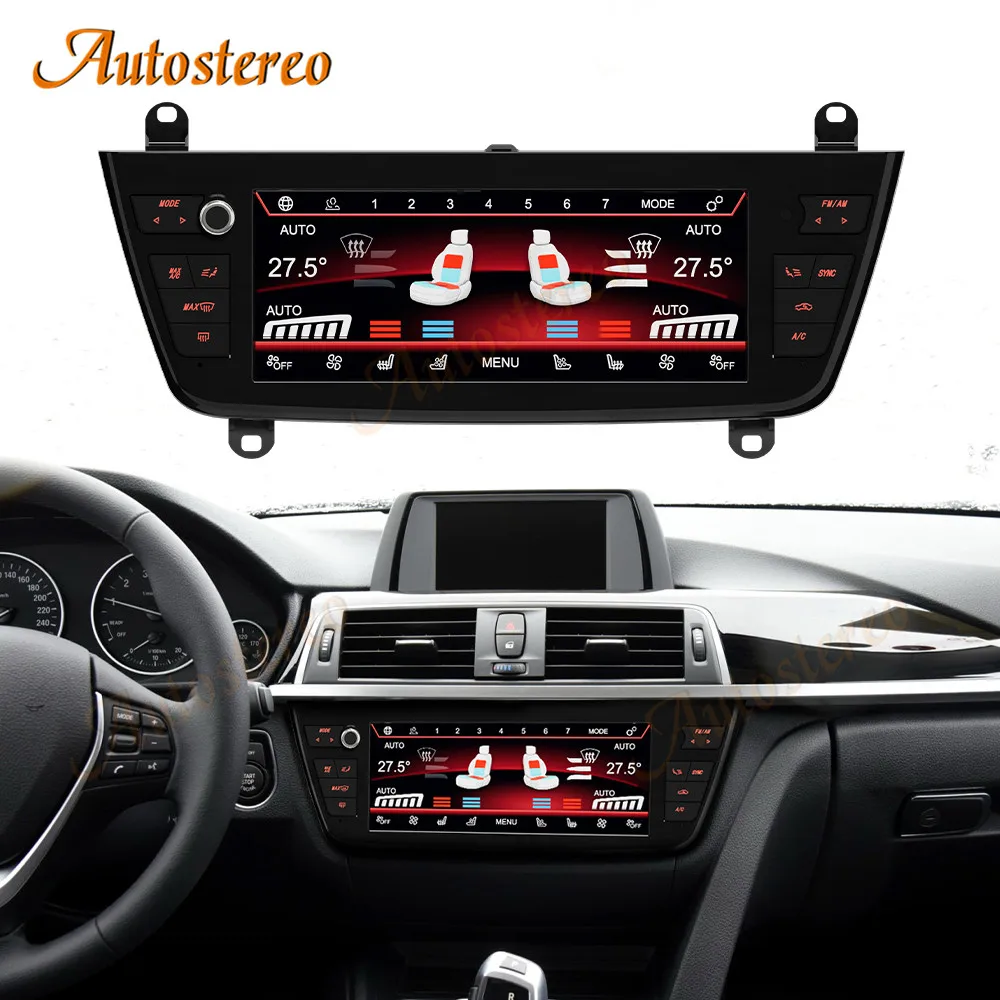 Panel Digital de aire acondicionado para BMW 3 F30 F31 4 Series F32 F33 F36 2013-2019 pantalla de Control de aire acondicionado calentado tablero climático