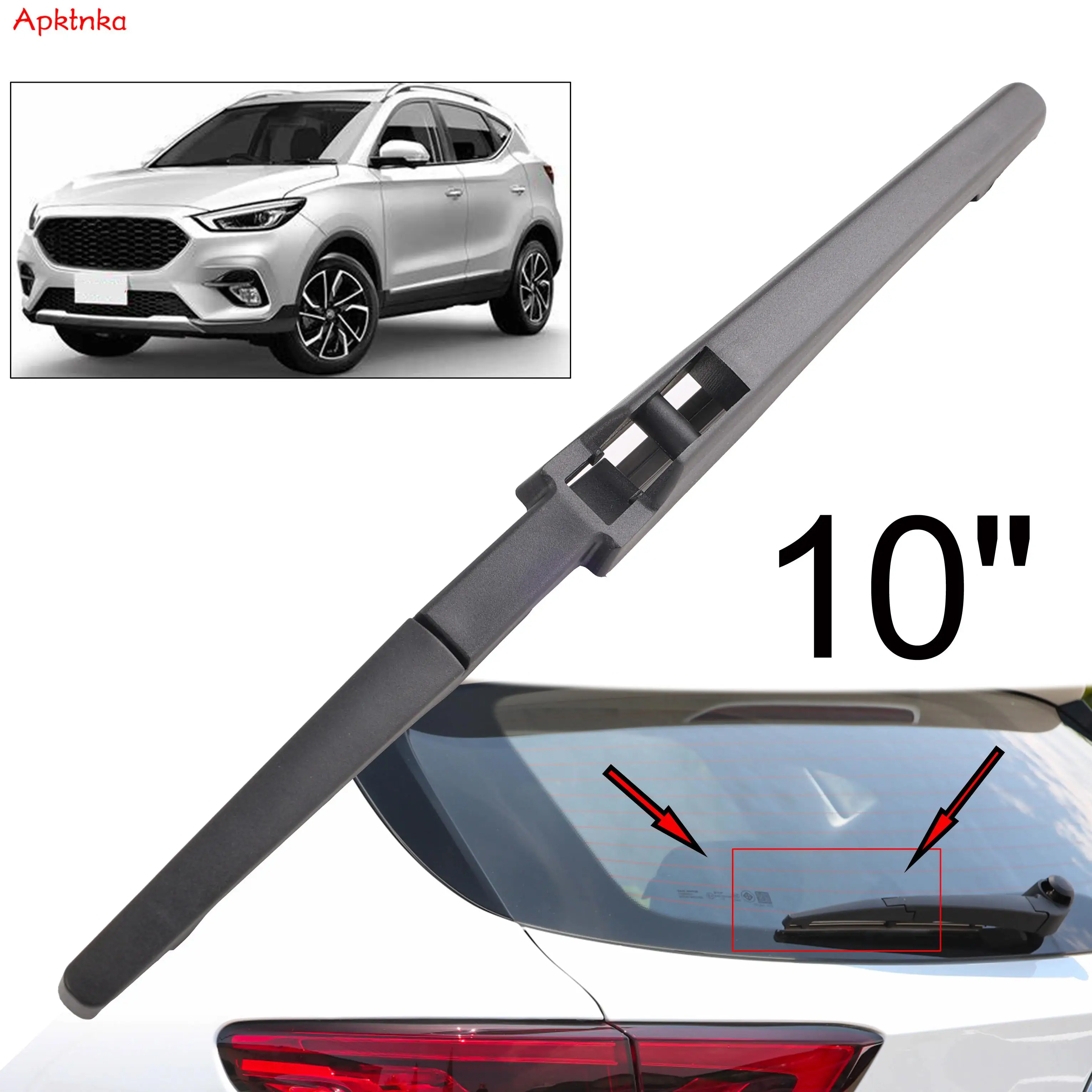 Xukey Rear Windshield Windscreen Wiper Blade For MG ZS 2017 - 2024 EV MGZS MGZSEV Tailgate Window 2018 2019 2020 2021 2022 2023