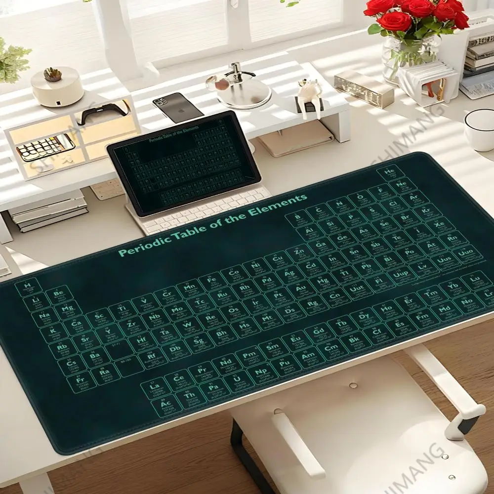 Periodic Table Of Elements Mouse Pad Gaming Keyboard Mouse Mats Office Computer Mausepad Gamer Accessiores Mousepad Xxl Desk Mat
