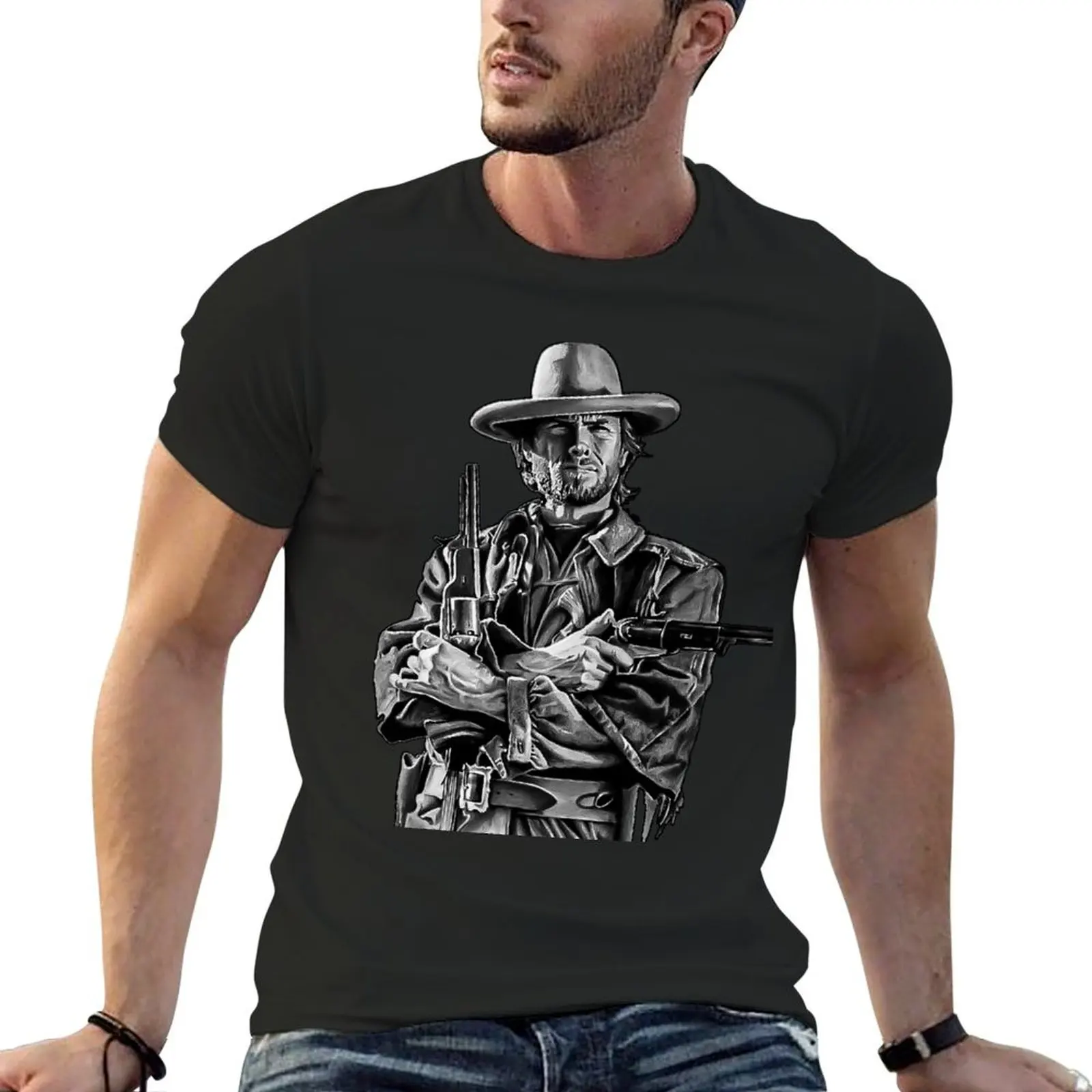 

Clint Eastwood Best 8K T-Shirt summer clothes sports fans Men's t-shirts