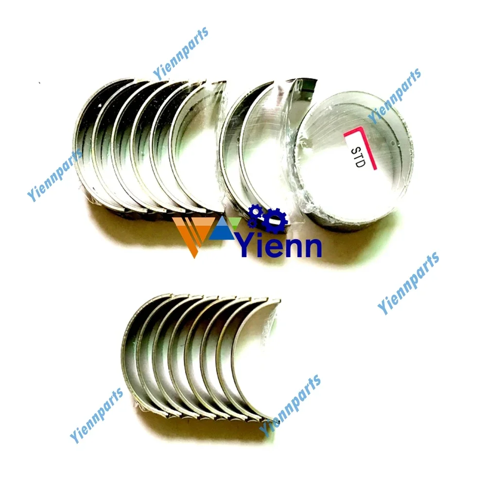 

N843 N843L-T N843T N843L N843-C N843-D Main Rod Bearing Set For Perkins New Holland TRACTOR T1510 T2210 TC30 TC33 LS465 LX485