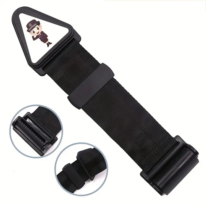 1-6PCS Adjuster Children Kid Car Safety Belt Universal Car Baby Safety Seat Strap Belt Buckle Seat Belt Correction Tape