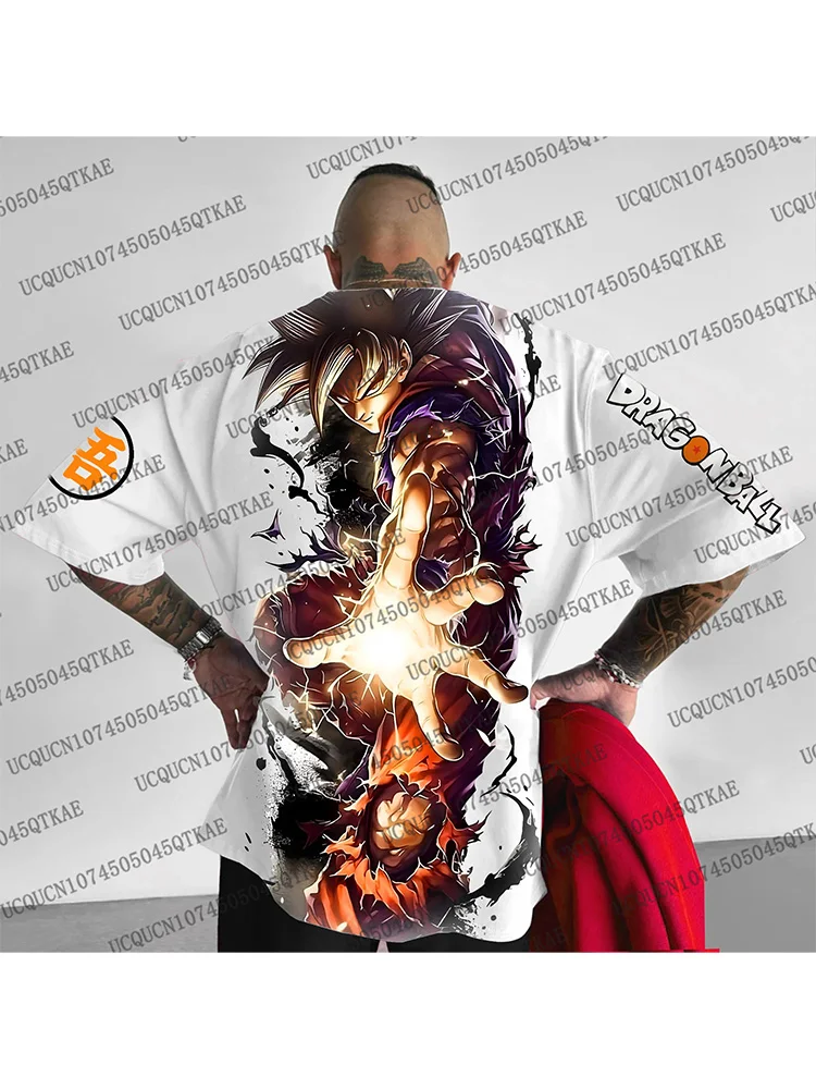 Maillot de Football japonais Dragon Ball pour hommes/femmes, t-shirt surdimensionné, séchage rapide, Sport, respirant, Bandai, Cosplay, 2025