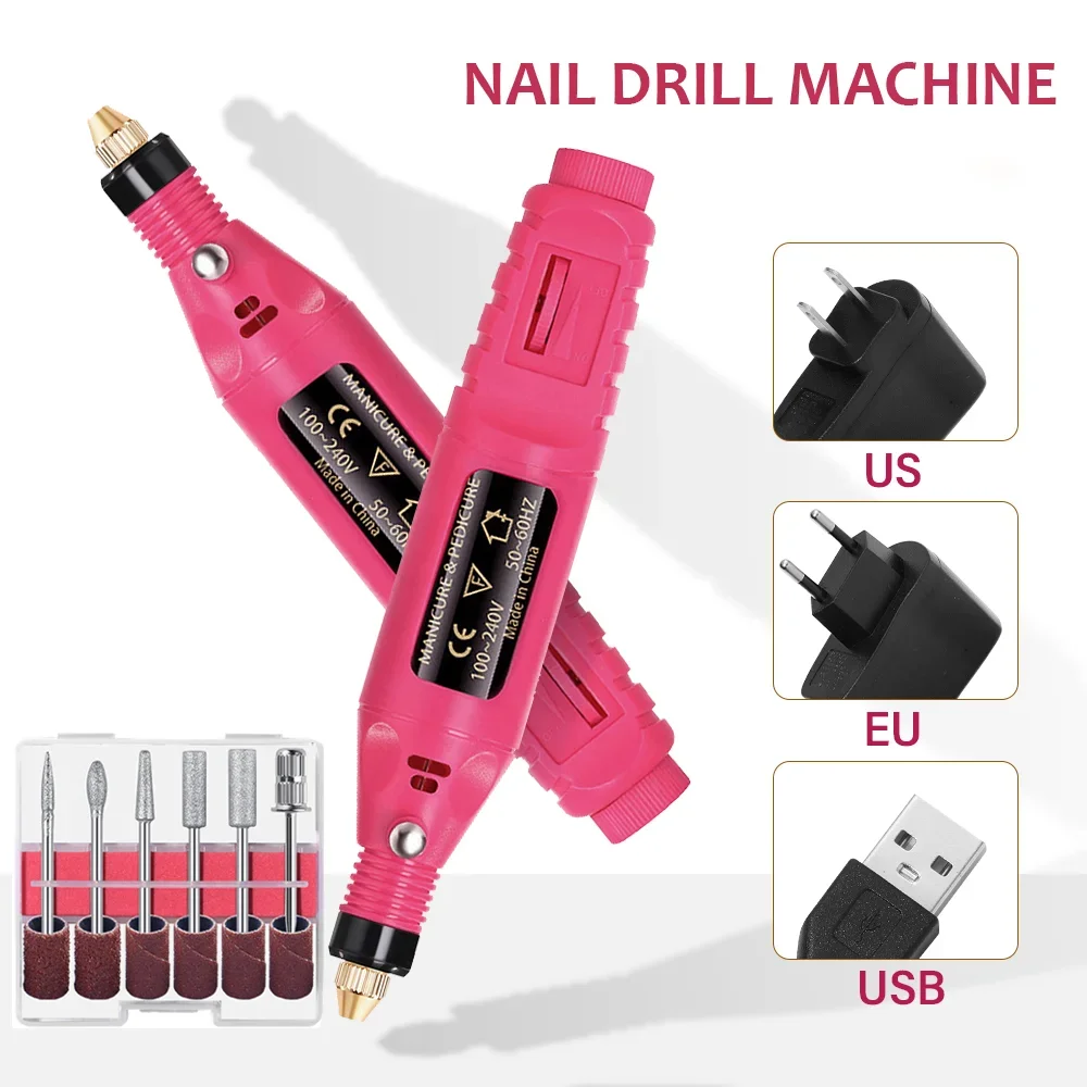 

Nail Polishing Electric Sander Nail Drill Machine Professional Lathe Manicure Cutter Tools Stylist Supplies Pedicure Products