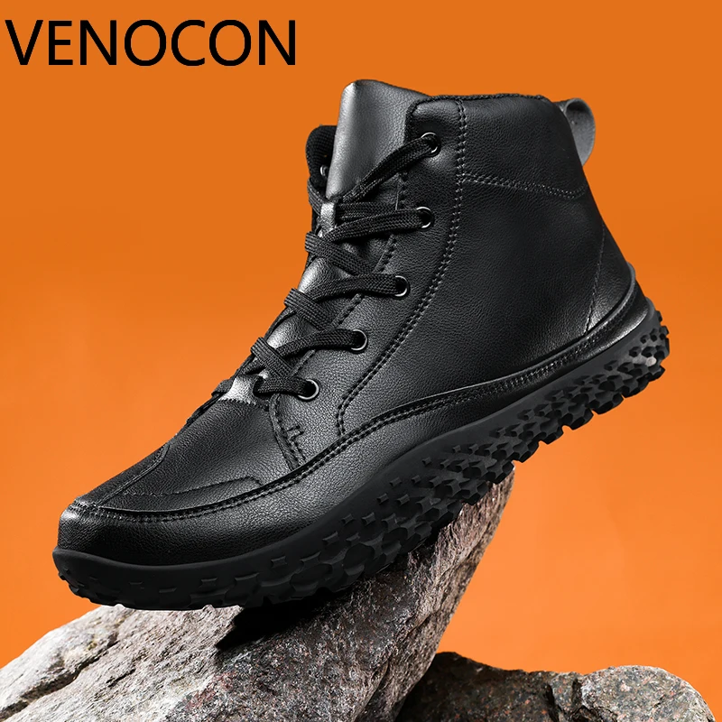 VENOCON بيرفوت الحد الأدنى نمط الكرة واسعة الأنف تو صندوق المشي المشي لمسافات طويلة درب الأحذية أحذية رياضية الأحذية للرجال رجل امرأة