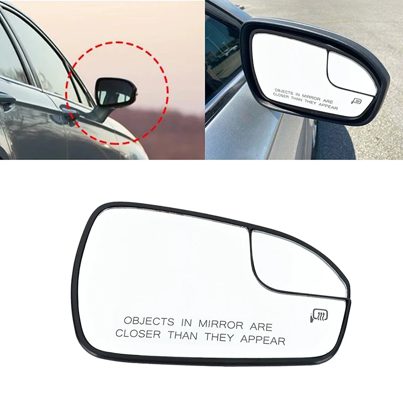 Heated Car Rearview Door Side Wing Mirror Glas For Ford Fusion 2013 2014 2015 2016 2017 2018 2019 2020 DS7Z17K707F DS7Z-17K707-A