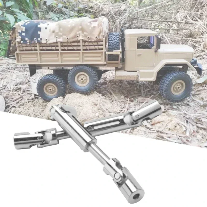 Metalen Aandrijfas Aandrijfas CVD voor WPL B16 B36 JJRC Q60 Q63 Q64 Fayee FY004 MN-77 6WD 6X6 RC Auto Upgrades Onderdelen