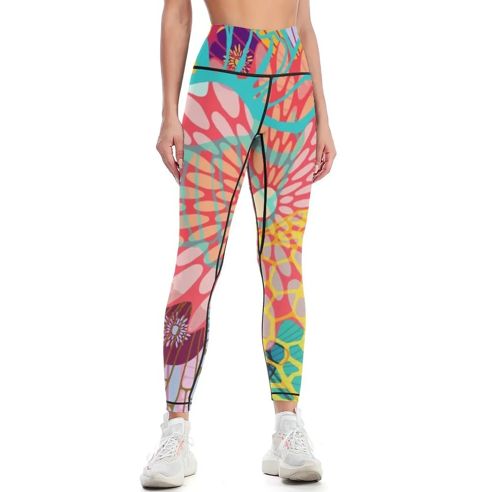 

LUXE Bloom 2 Leggings Sweatpants Fitness clothing push up tights for sport pants Womens Leggings