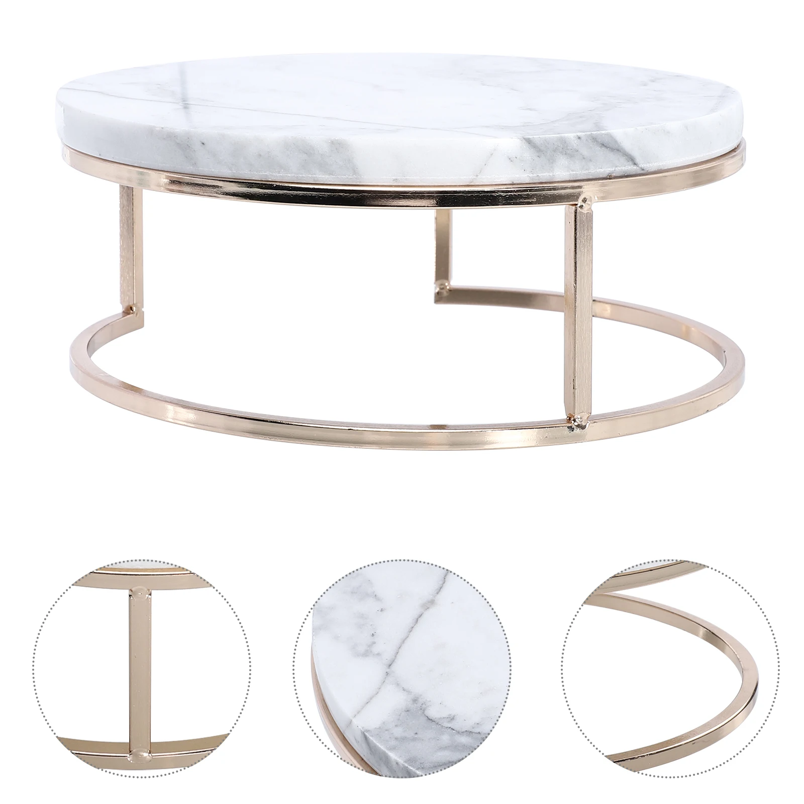 

Marble Cake Tray Dessert Display Rack Decorative Holder Baking Stand Reusable Stable Placement Easy Clean Textured Cupcake Trays