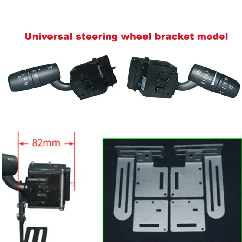Racing Simulator Stuurwiel Richtingaanwijzer Koplamp Ruitenwisser Schakelaar voor Logitech G25 G29 G27 G920 voor Thrustmaster T300RS SIMAGIC