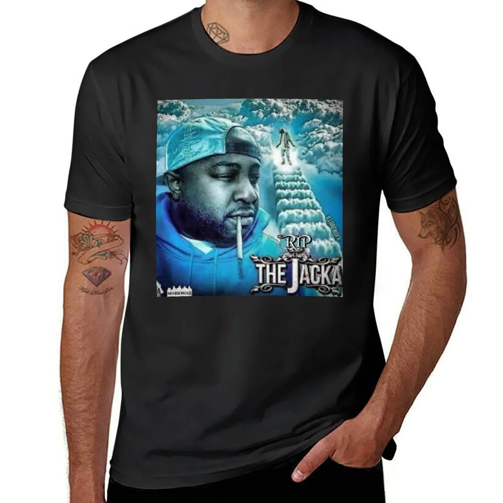 

rip the jacka MOB figaz T-Shirt tees korean fashion animal prinfor boys mens t shirts