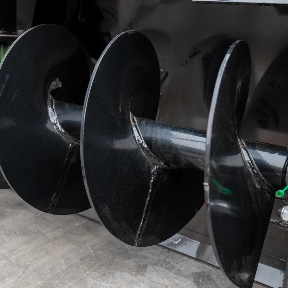 Heavy Duty Skid Steer Mounted Snow Blower Attachment