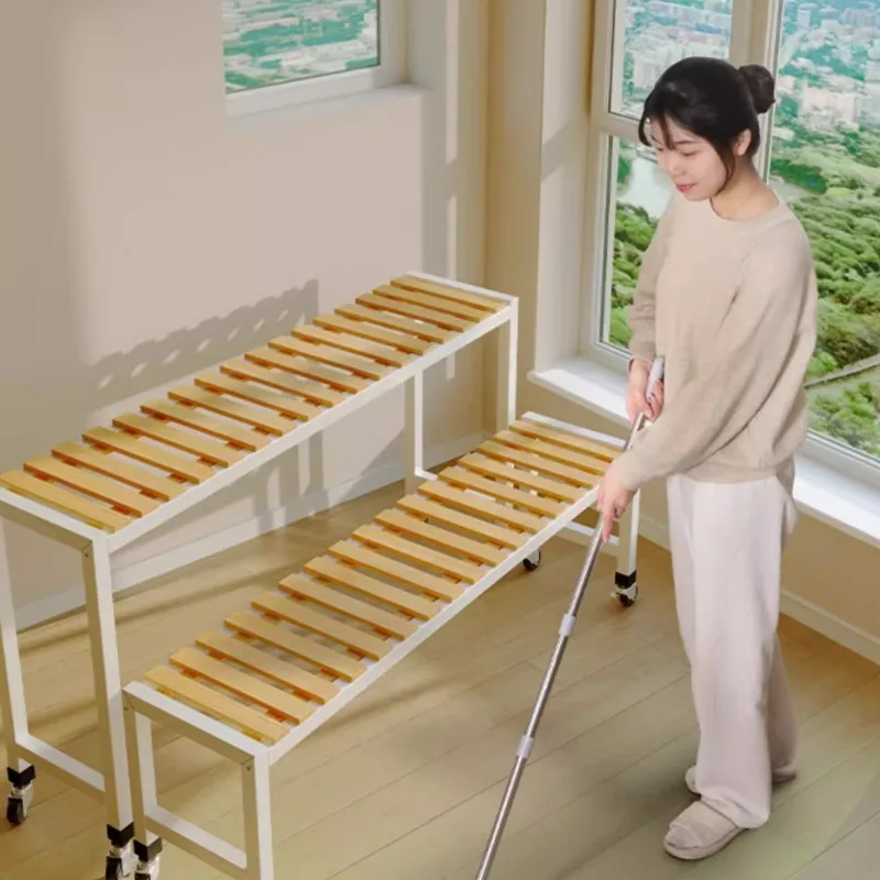 حامل نباتي متنقل رف زهور متعدد الطبقات للشرفة/غرفة المعيشة رف تخزين زاوية مع منظم عرض الأواني العصارية #4