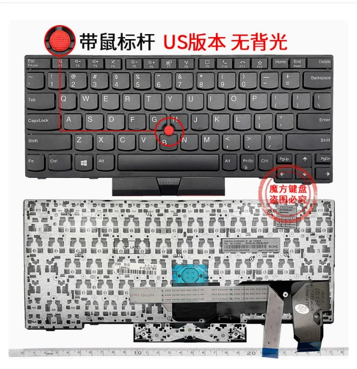 

New for lenovo Thinkpad X13 gen 1 L13 Gen 2 Gen 3 L13 Yoga Gen 2 us keyboard Non-backlit