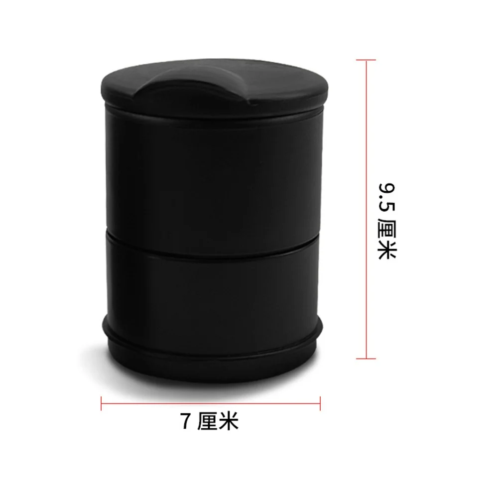 Universal Car Ashtray Led Lights Trash Cover Creative Personality Covered Car Inside The Car multi-function Car Supplies New - Image 2