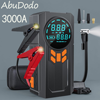 AbuDodo12V jumper car starter 3000A instant start powerbank versatile car battery jump starter 21800mAh Booster car battery