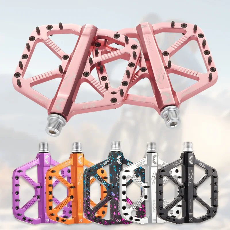 

Bicycle Pedal Aluminum alloy Ultralight Seal 3 Bearing MTB Bicycle Pedals Accessories Mountain Road Bike Bearing Pedal
