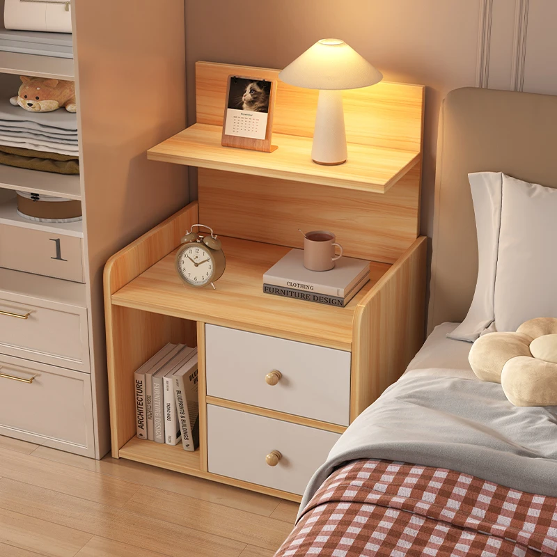 

Bedside Tables Shelves Small Simple Modern Bedrooms Simple Storage Cabinets Rental Housing Lockers Replace Artifacts