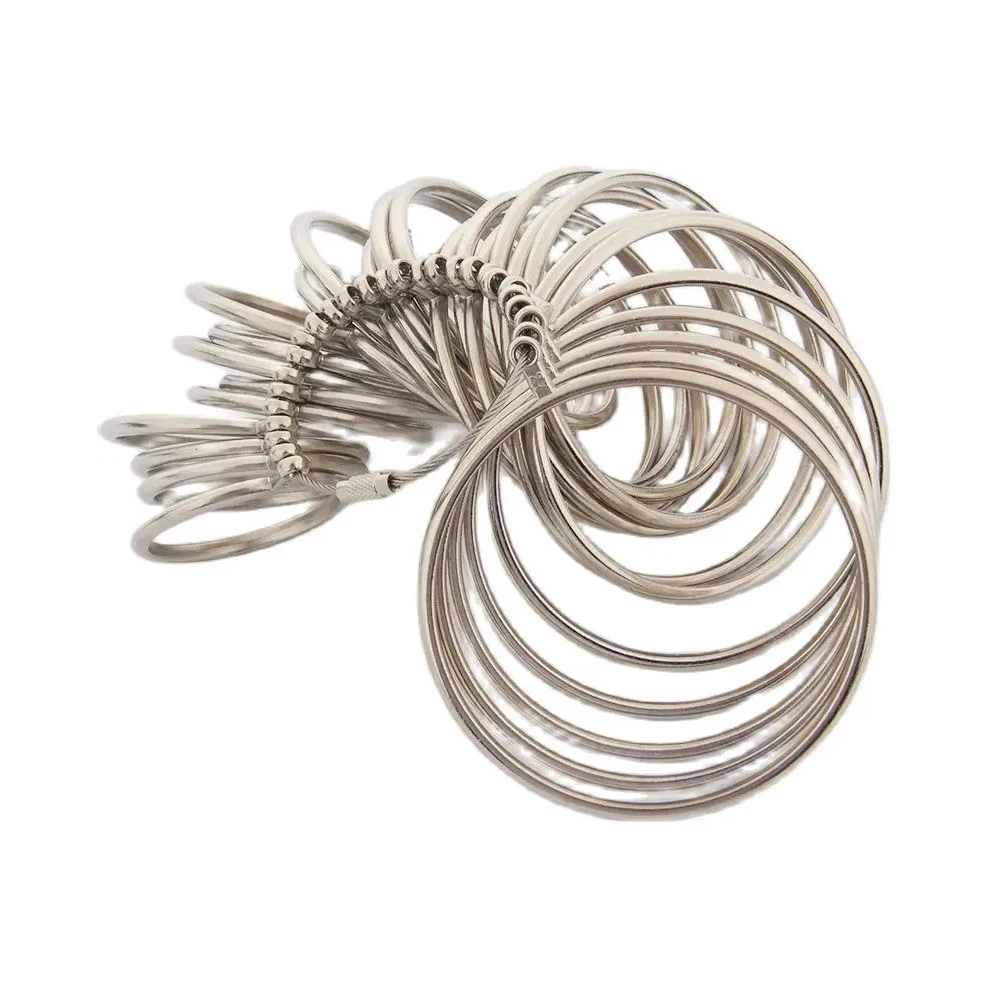 

Измерительный инструмент для браслета из алюминиевого сплава, размер HK 1-27, измерительный инструмент для браслета, профессиональные ювелирные инструменты