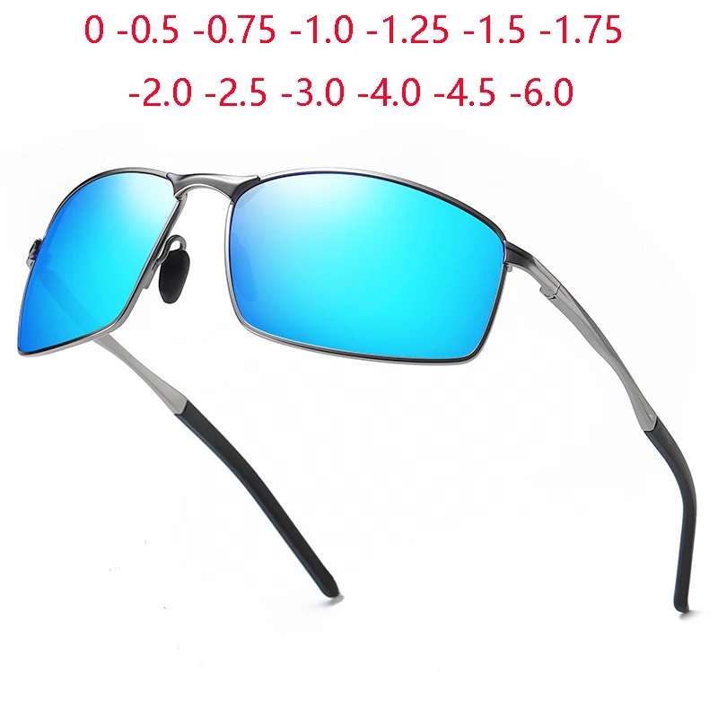 

Outdoor Sports Myopia Sunglasses Men Polarized Anti-glare UV400 Shortsighted Prescription Sun Glasses For Man -0.5 -0.75 To -6.0