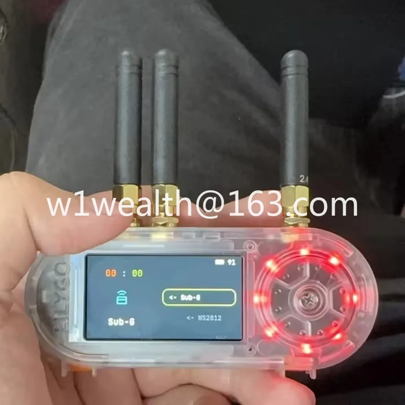 T-Embed CC1101 Plus Multi-Function Board ESP32-S3 Core Sub-1GHz/2.4GHz Dual-Band Communication 1.9-inch LCD+NFC+IR Remote