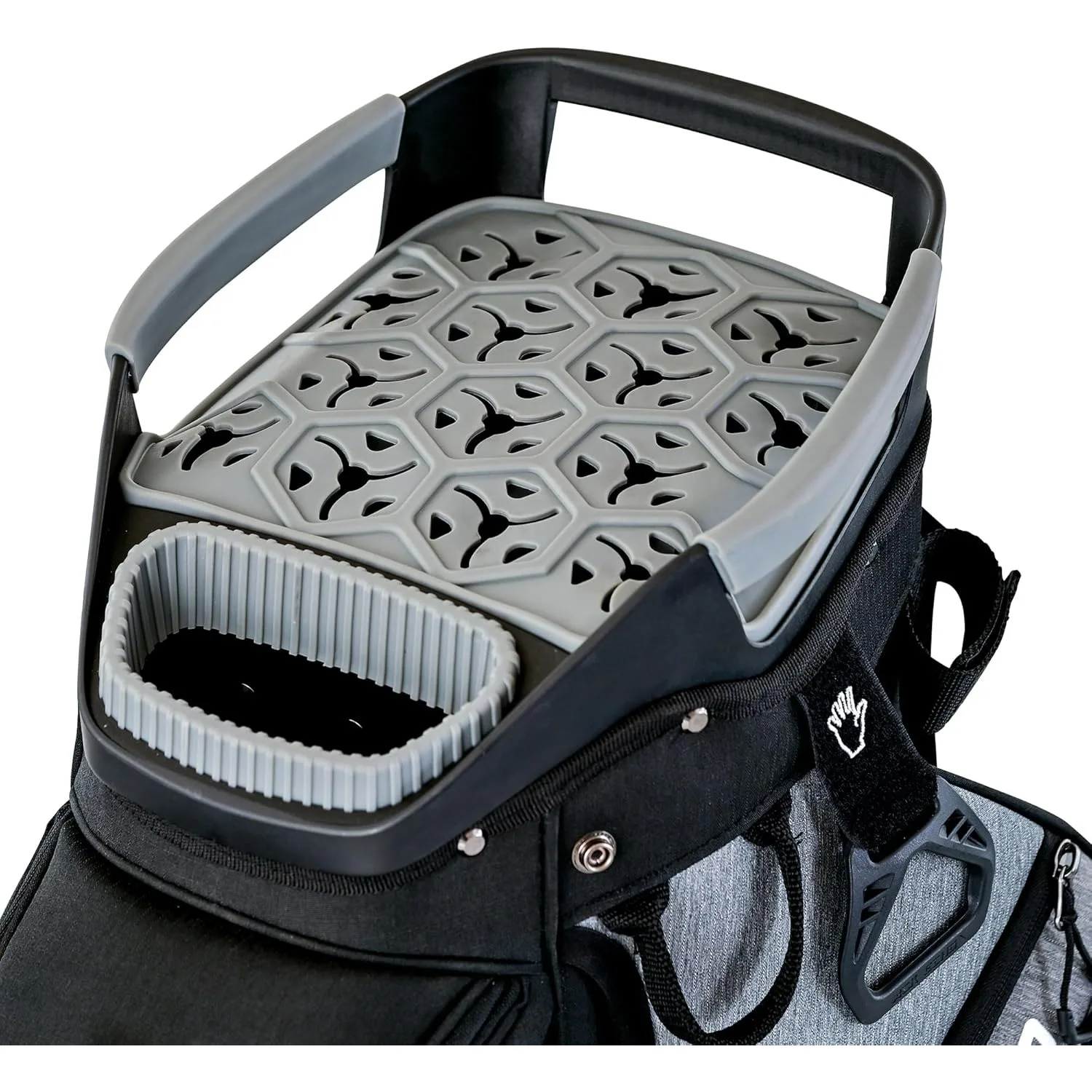 

2024 SLC-130 Golf Cart Bag with 15 Way Full Length Dividers Top, Premium Soundless Golf Cart Bag with Rain Cover for Men