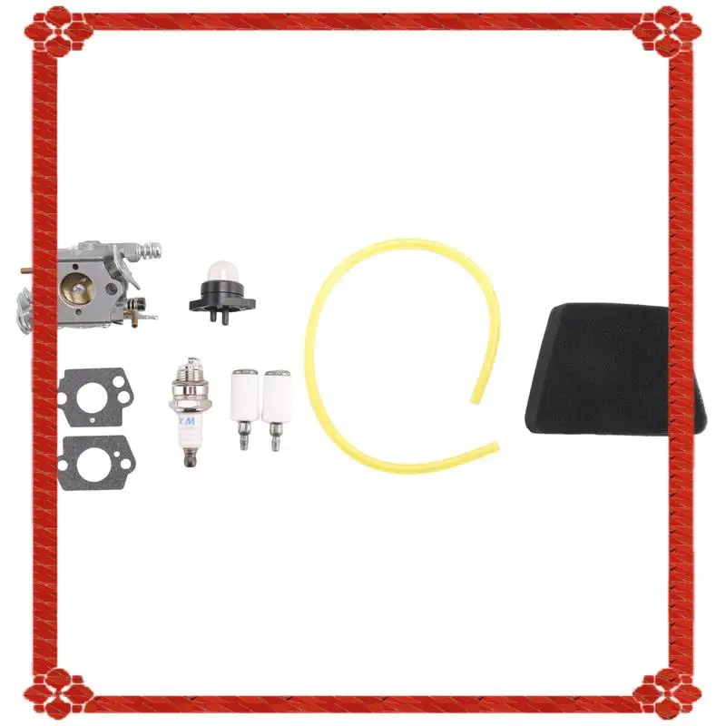 パートナー351 352 370 371 390 391 401 420 422チェーンソー用キャブレターエアフィルターセット、ウォルブロ33-29用、24時間配送、5300718-21