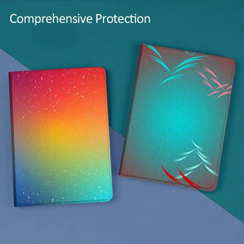 

Сверкающий градиентный чехол «Звездное небо» для Huawei MediaPad T5 T10s M6 M5Lite SE Honor Tab 5 6 7 V7 V8 X8a X9a Pro, мягкий чехол для планшета, подарок