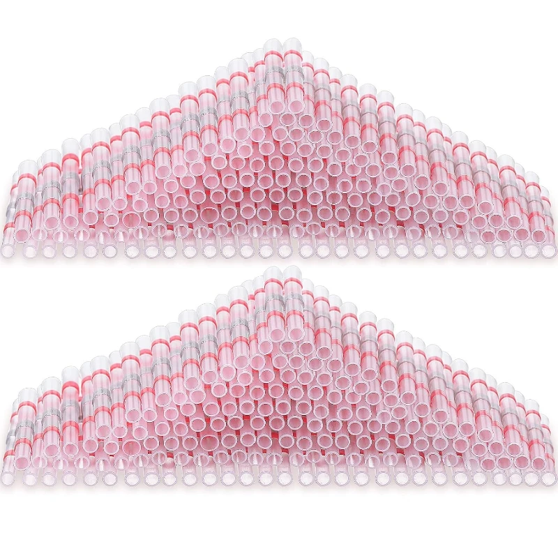 

5/25/50pcs Solder Seal Wire Connectors Heat Shrink Electrical Waterproof Soldering Connector Wires Butt Terminals