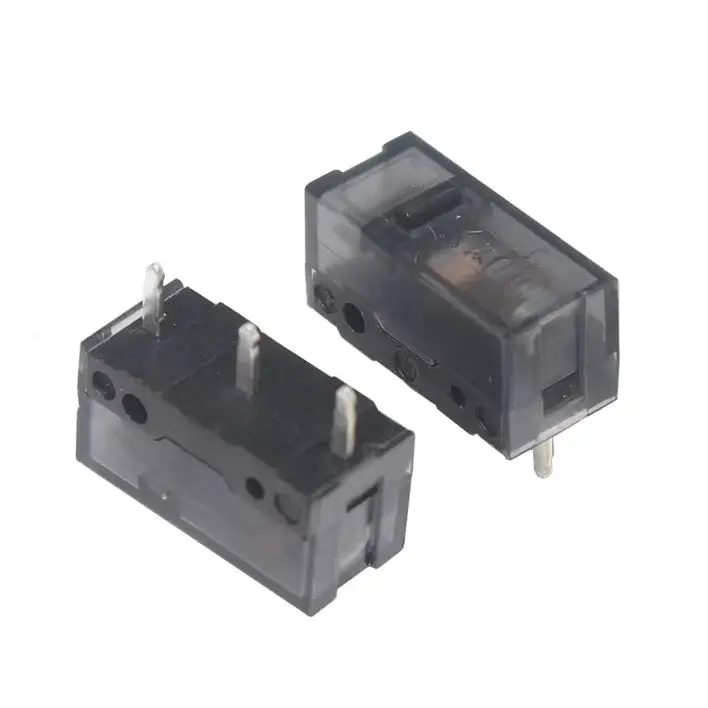 【15-1PCS】Micro Switch 80M life Gaming Mouse Micro Switch 3 Pin Black Dot used On Computer Mice Left Right Button kailh GM8.0