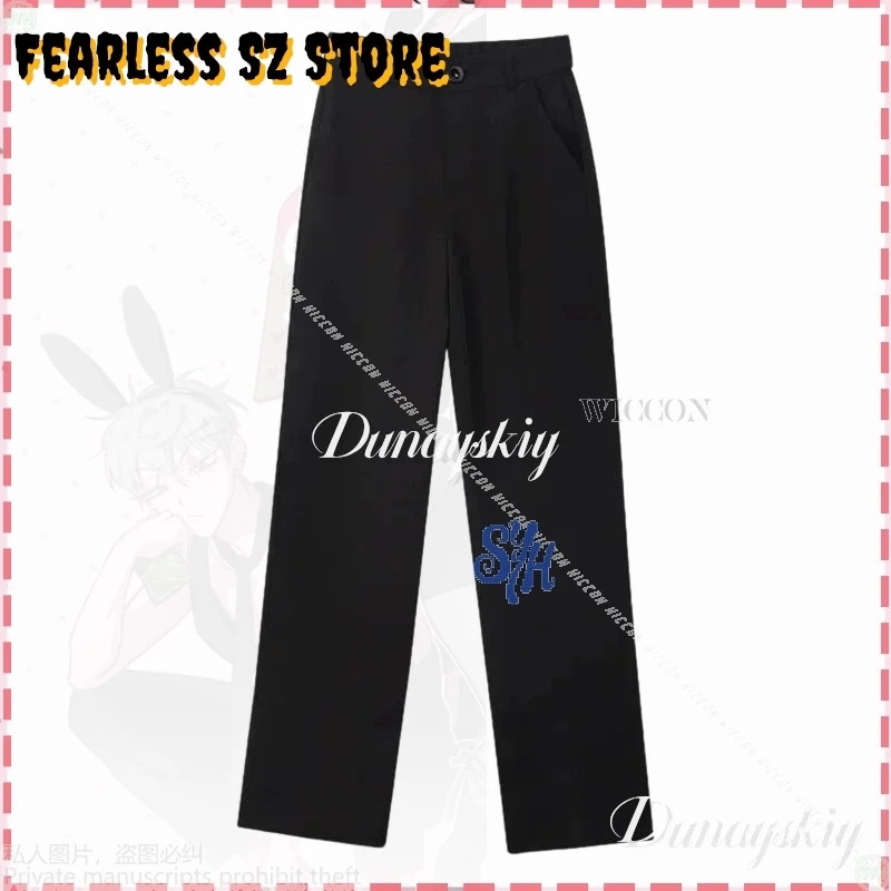 أنيمي الغريبة المرحلة 3 الذكرى مقهى النشاط تأثيري حتى كوسبر بري سترة مثيرة السراويل Kawaii أرنب فروي أغطية الرأس حفلة الهالوين #3