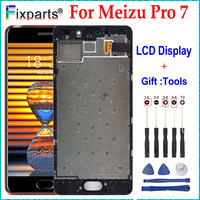 Tested Black 5.2'' For Meizu Pro 7 LCD Display Screen+ Touch Panel Digitizer For Meizu PRO 7 LCD Screen MZ-PRO 7 Display