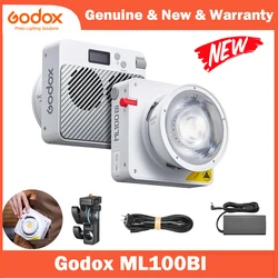 Godox ML100BI Bi-Color LED Video Light 2800-6500K 11 FX Effects APP Control Godox Mount for Filmmaking/Live Streaming/Vlog