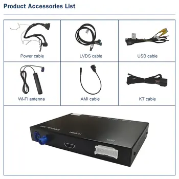 適用於Audi A4 B9 A5 Q5 Q7 2016-2019 的 Road Top 無線 CarPlay,具備 Android Auto 介面、AirPlay、Mirror Link 和 CarPlay 功能 10 最佳銷售 蘋果 CarPlay 奧迪 A4 B9 - №5