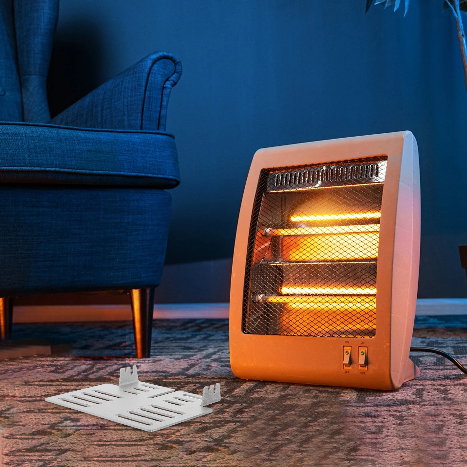 

Кронштейн вентилятора печи Регулируемая конструкция Крепление нагревателя Аксессуары для дерева Нержавеющая сталь Прочная конструкция Универсальная совместимость