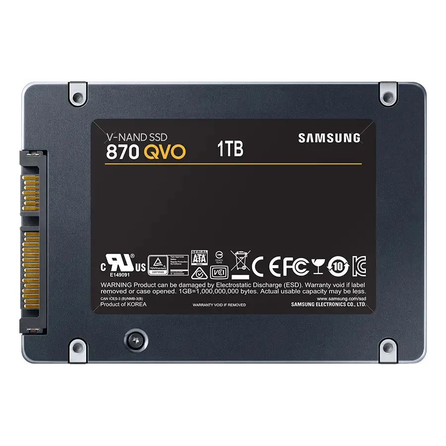 Imagem -02 - Samsung-ssd 870 Qvo 25 Polegadas Grande Armazenamento 8tb 4tb 2tb tb Velocidade de Leitura 560 mb s Sata 3