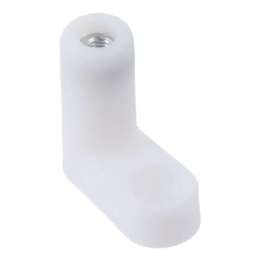 

10/50Pcs Not Easy To Rust Plastic L Shape Type Mounting Feet White 20mm/0.98" PCB Spacer Plastic Feet for Fixing Gaming Board