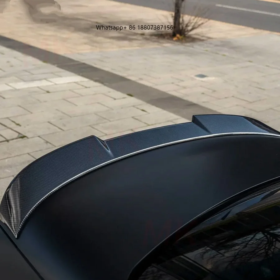

Suitable for 2016-2020 forBMW M2 G87 Dry Carbon Fiber Rear Wing Modification and Upgrade with Fixed Wing Spoiler