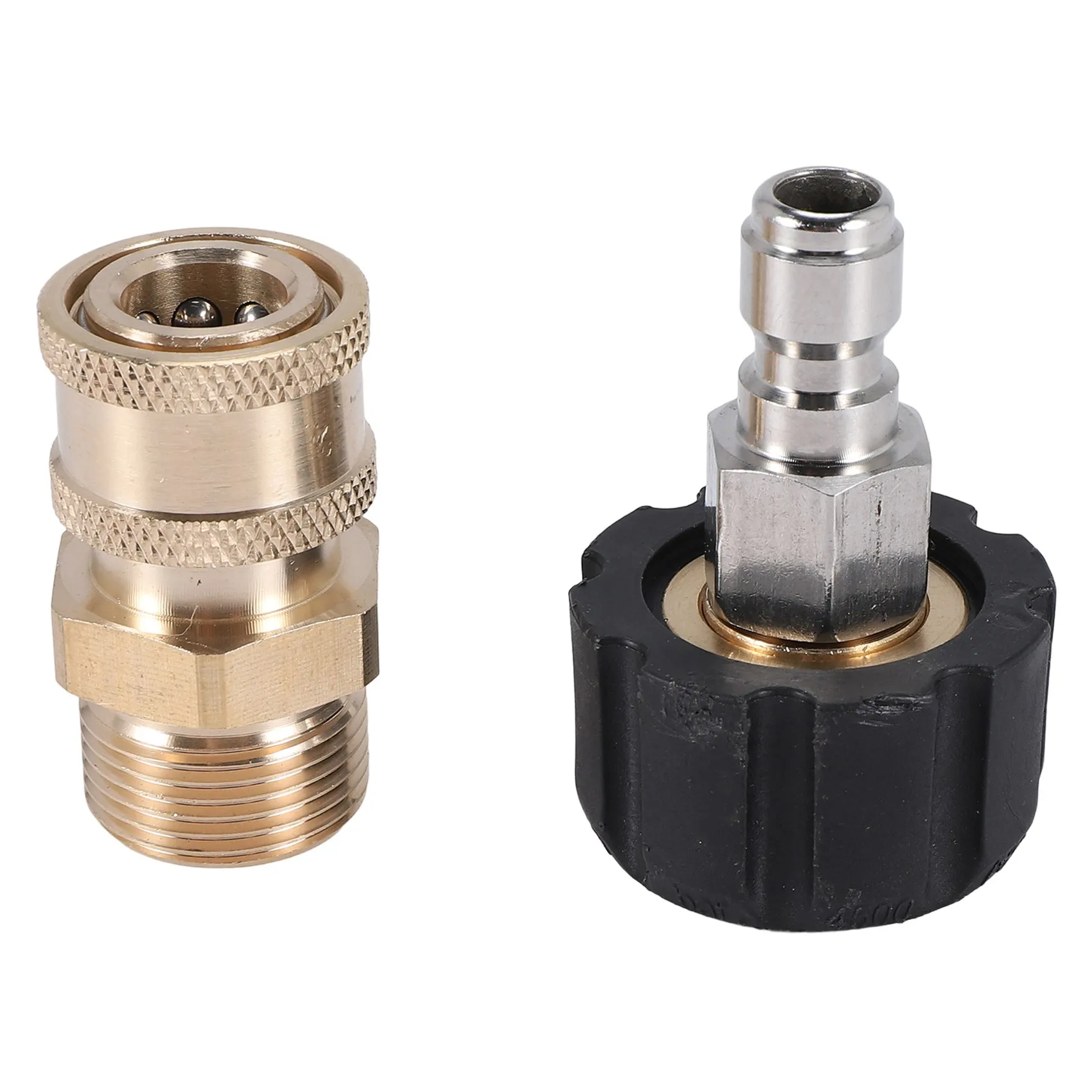 

Pressure Washer Adapter Set M22 To 1/4 Inch Quick Connect Kit, M22 14Mm To 1/4 Inch Quick Connect Kit