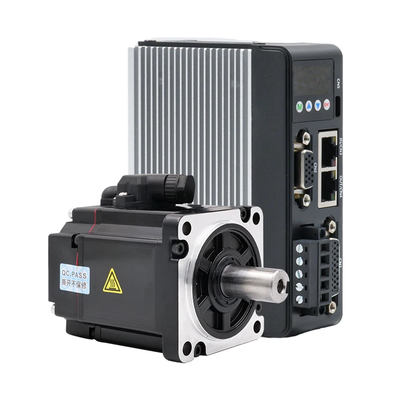 60ASM200-1024C/2500C + MCAC610 AGV Robot DC Motor Speed Controller Servo Motor Kit Agv
