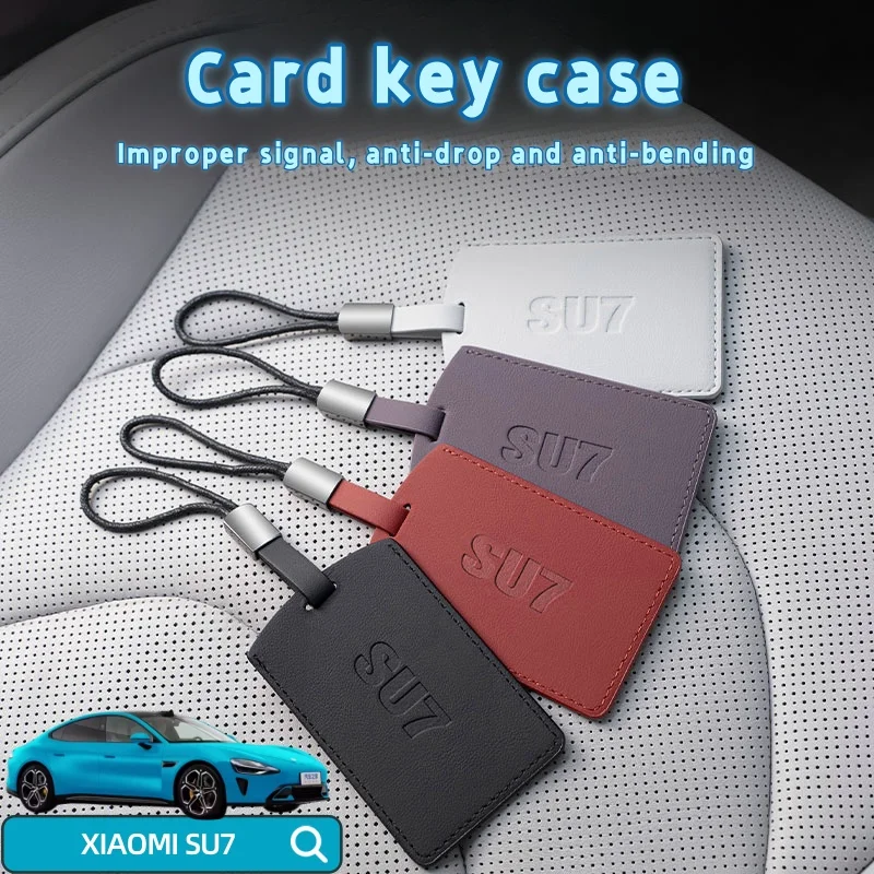 

For Xiaomi SU7 Key Case, Card Protective Case, Car NFC Induction Car Key Chain, Auto Parts, Suitable for Men and Women