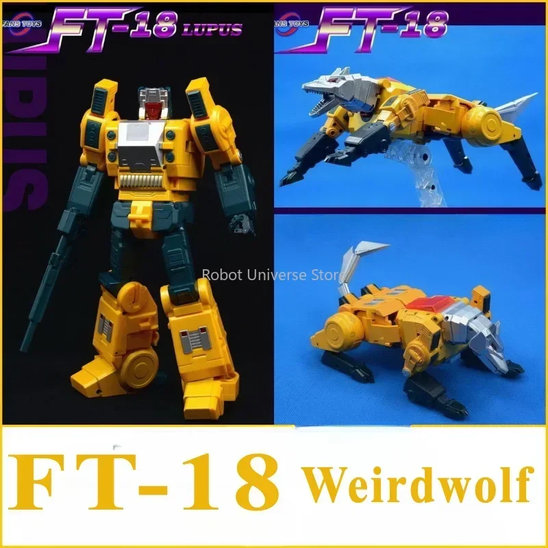 

IN STOCK Transformation FansToys FT-18 FT18 Monster Lupus MP Scale Action Figure Alloy Parts Figure Robot Toys Collection Gift