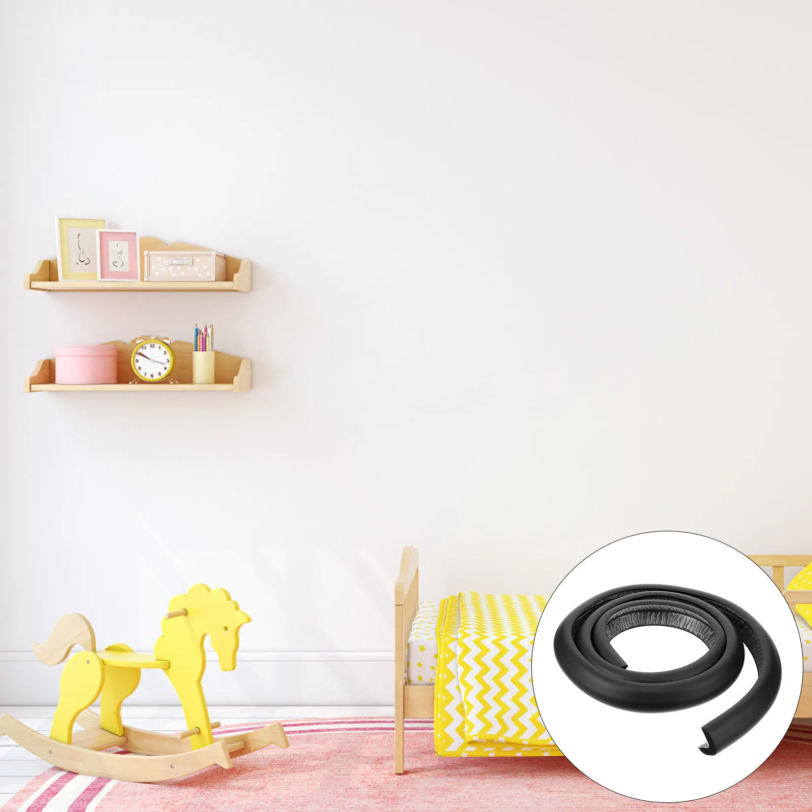 

Child Safety Edge Protector Strip Multipurpose Useful Adhesive Design Table Desk Cabinet Edge Corner Guard Glass Table Protector